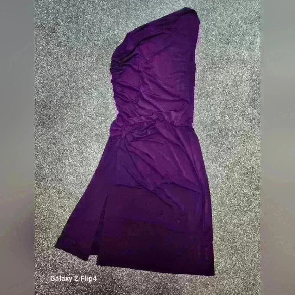 Venus  1 shoulder ruched dress - Picture 1 of 4